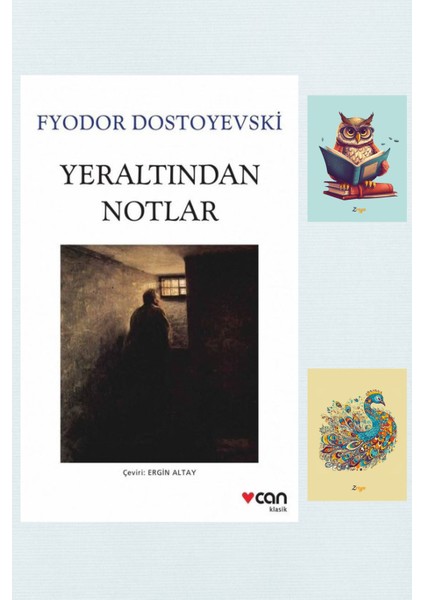 Yeraltından Notlar - Fyodor Dostoyevski + Not Defterli Seti