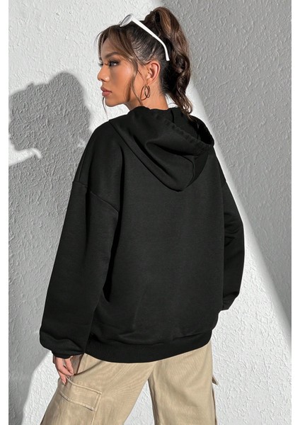 Only Trendwear Oversize The Power Of Baskılı Sweatshirt fiyatları