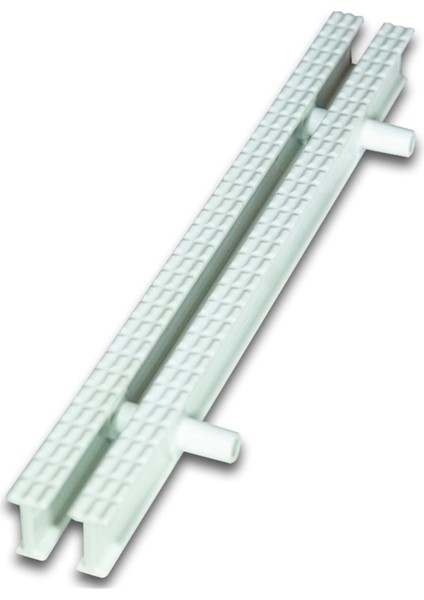 Havuz Taşma Izgarası 25 cm Çift Geçme Klasik Desen 1 Metre