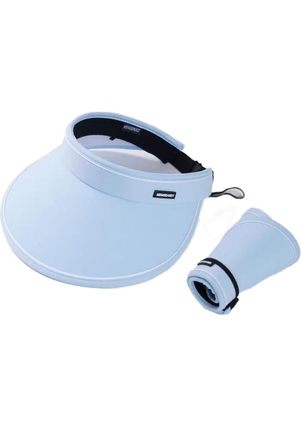 Upf50 Bisiklet Uv Işınlarına Dayanıklı Üst Güneş Koruyucu Şapka (Yurt Dışından)