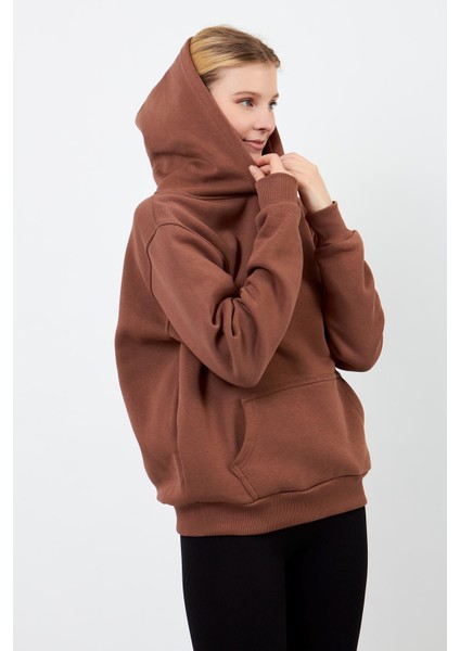 Kahverengi Hoodie