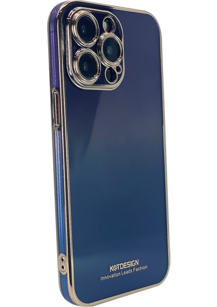 Apple iPhone 13 Pro Max Uyumlu Kamera Korumalı Renkli Kristal Seri Arka Koruma Kılıf