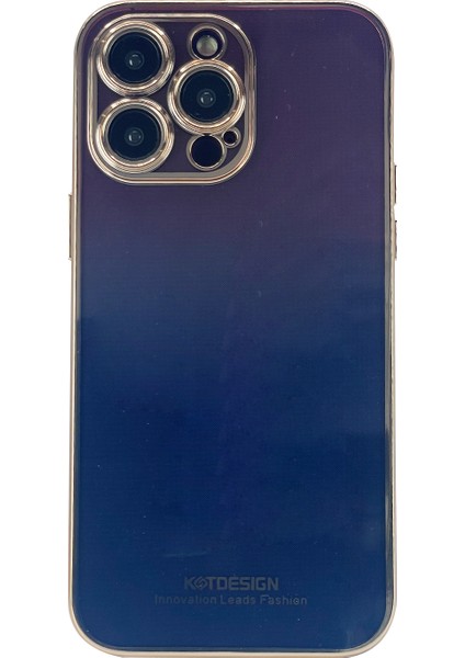 Apple iPhone 13 Pro Uyumlu Kamera Korumalı Renkli Kristal Seri Arka Koruma Kılıf