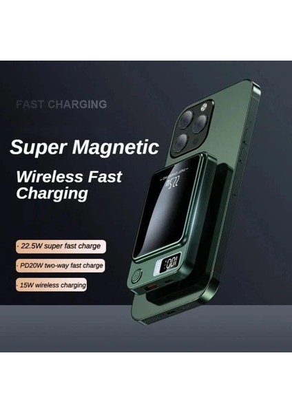 20W Manyetik Güç Bankası 10000MAH, 22.5W Pd Hızlı Cep Telefonu Şarj Cihazı fiyatları