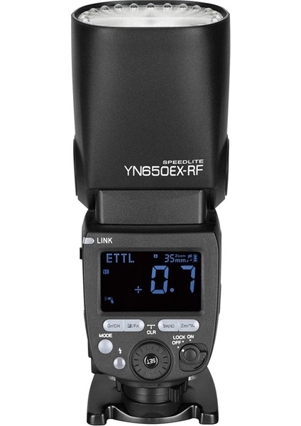 YN650EX-RF Canon Uyumlu Dahili LED Işıklı Ttl Hss Master Slave Flaş