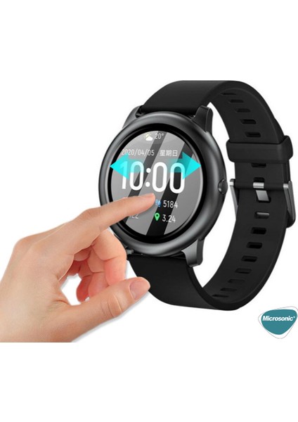 Haylou Solar LS05 Tam Kaplayan Nano Cam Ekran Koruyucu Siyah fırsatları