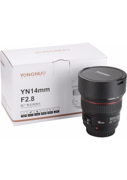 YN14MM F2.8n Nikon Uyumlu Geniş Açı Lens