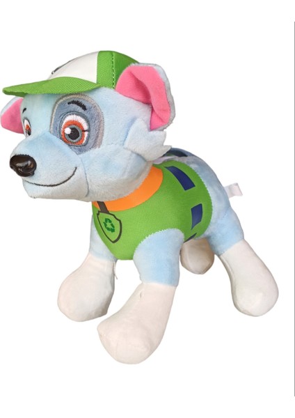 PopŞeker Paw Patrol Peluş Rocky Paw Patrol Karakterlerinden Oyuncak Peluş Rocky 22CM. modelleri