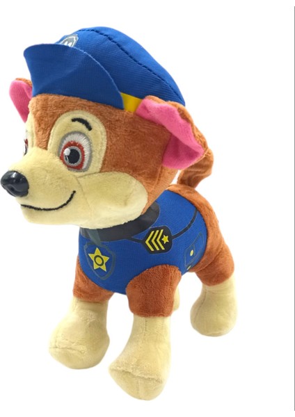 PopŞeker Paw Patrol Peluş Chase Paw Patrol Karakterlerinden Oyuncak Peluş Chase 22CM.