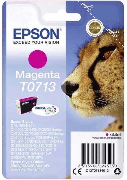 HPZR Epson T0713-C13T07134020 Orjinal Kırmızı Kartuş
