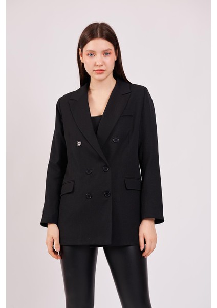 Siyah Blazer Ceket