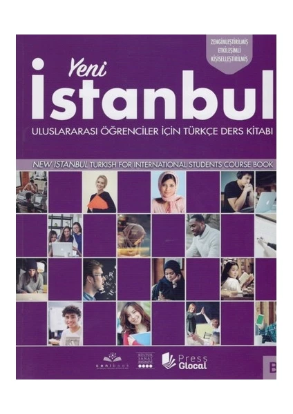 İstanbul Kültür Sanat Basımevi  Istanbul Yeni B2 Ders Çalışma+Qr Kod Yabancılar Için Türkçe