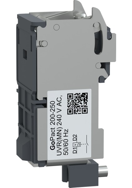 G20-25UVR240AC Gopact Şalter 200-250A Düşük Gerilim Bobini
