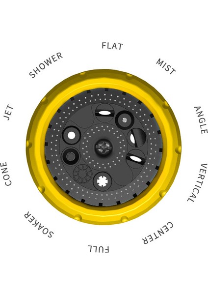 Araba Yıkama Bahçe Yüksek Basınçlı Sulama Yağmurlama Başlığı Bahçe 10 Fonksiyonlu Su Tabancası - Blister Set (Yurt Dışından) fiyatları