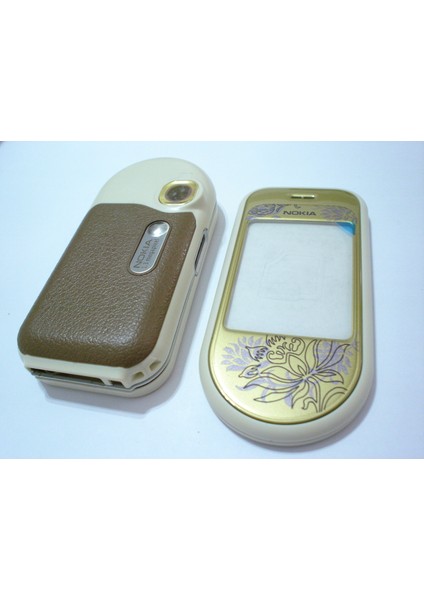 Nokia 7370 7373 Kasa Kapak Tuş,sıfır,gold Renk