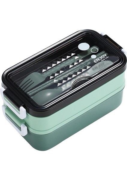 Bento Box Lunchbox Çatal Bıçak Takımı Mikrodalga Fırın (Yurt Dışından)