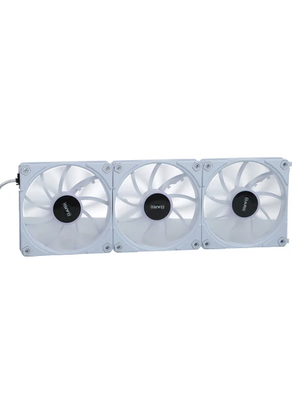 Easylink Beyaz Addressable Rgb 3X12CM Fan Kiti (DKCKARGB06W)