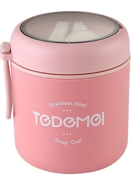 530ML Paslanmaz Çelik Öğle Yemeği Kutusu Termal Gıda Sürahisi (Yurt Dışından)