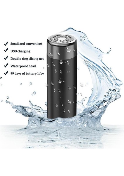 Erkek Profesyonel Taşınabilir Elektrikli Tıraş Makinesi USB 2'li Set (Yurt Dışından) modelleri