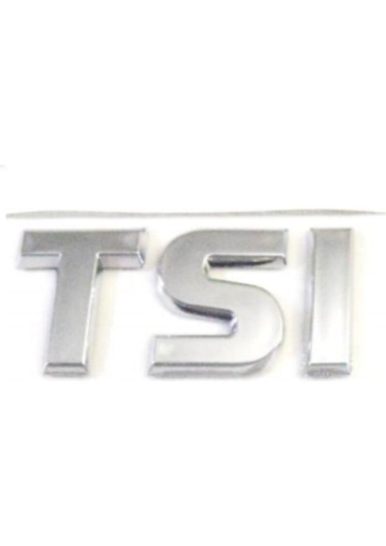 Volkswagen Polo 2018 - 2020 Tsi Arka Bagaj Yazısı