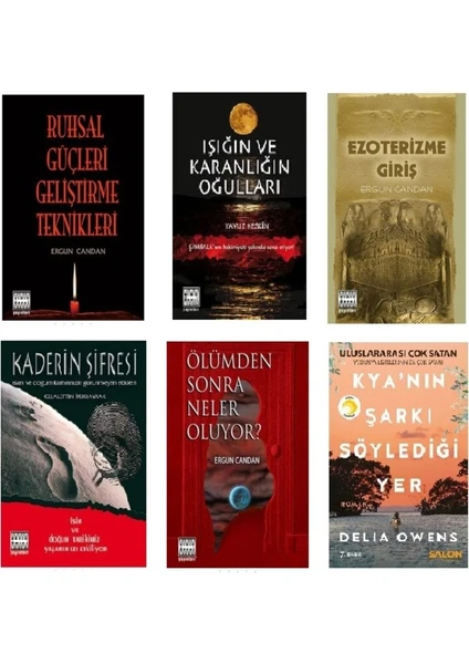 Ruhsal Güçleri Geliştirme Teknikler-Ezoterizme Giriş-Kaderin Şifresi+2 Kitap-Kya'nın Şarkısı Hediye - Ergün Candan