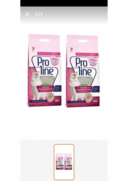 Proline Kedi Kumu 10LT X2