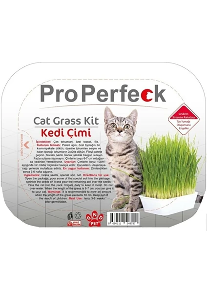 Pro Perfeck Kedi Çimi