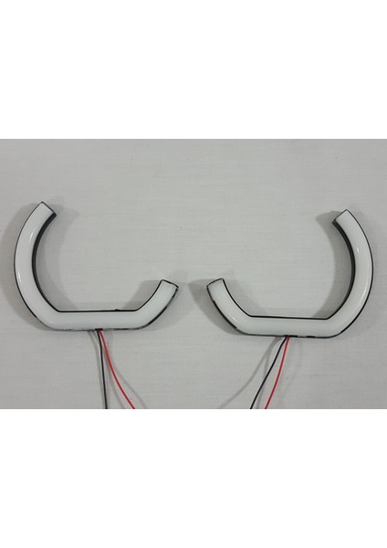 Uygunmarketcom, L Tipi Angel, Mavi, 100MM Angel, 2 Adet , Far Içi Halka , Pamuk Angel , Universal