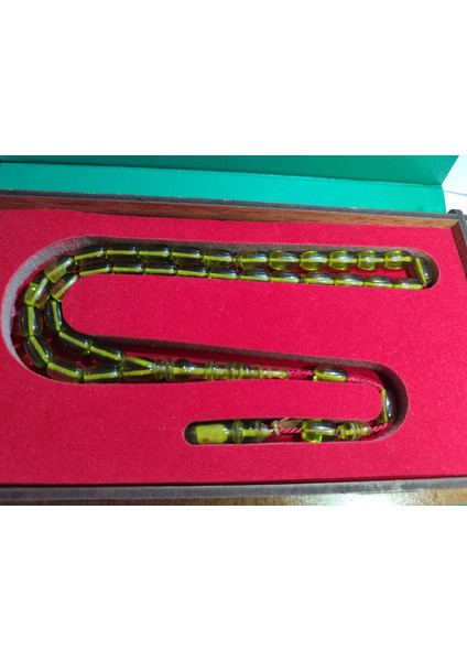 Ateş Kehribar Gömme Kutulu Açık Yeşil