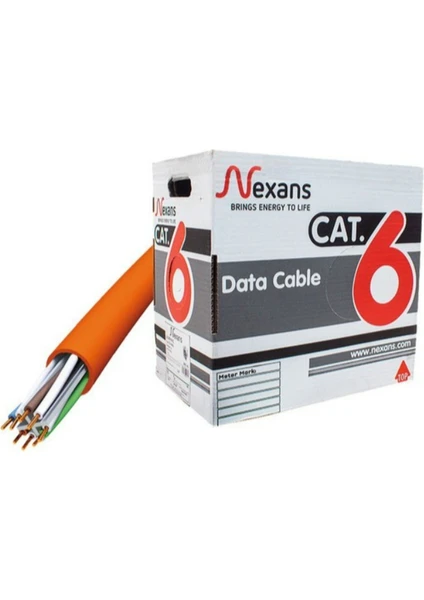 Cat6 Utp 4X2X23 Awg Lsoh Turuncu