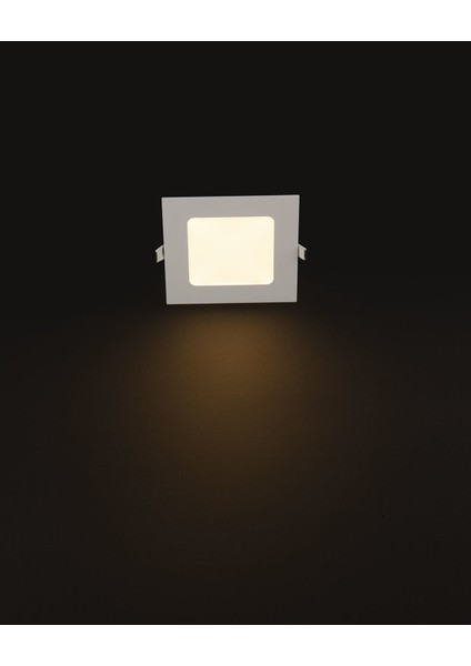 6W Kare Slim Sıva Altı LED Panel 2 Adet Günışığı YL13-0601 modelleri