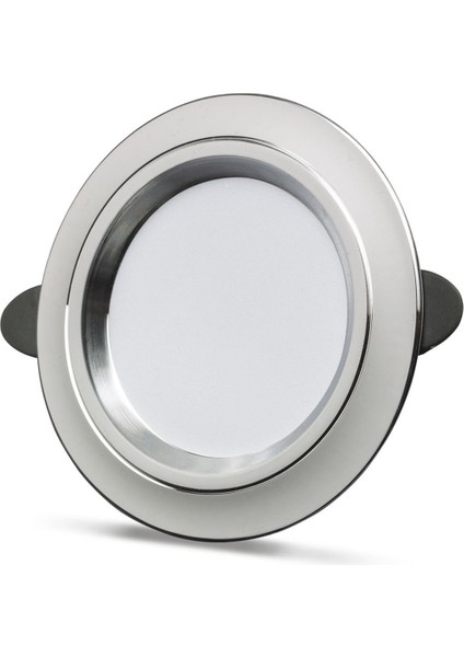 5W White + Silver Kasa LED Spot Günışığı YL38-0512