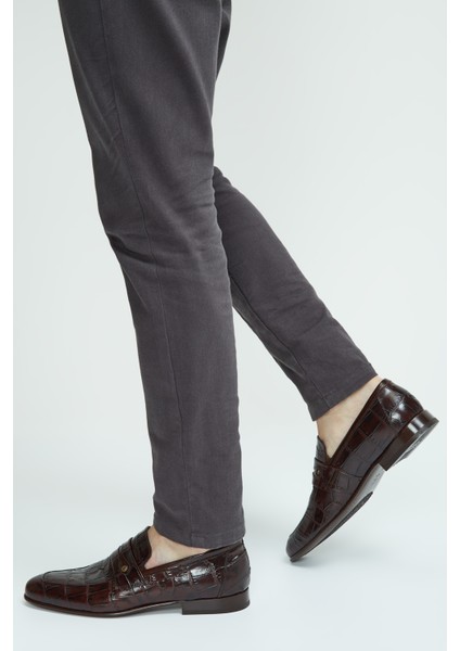 Erkek Deri Makosen Ayakkabı 183 26201 Erk Ayk Y23