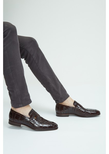 Erkek Deri Makosen Ayakkabı 183 26201 Erk Ayk Y23 modelleri