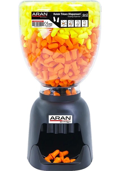 Safety Stıl Dispenser + 500 Çift Kulak Tıkacı