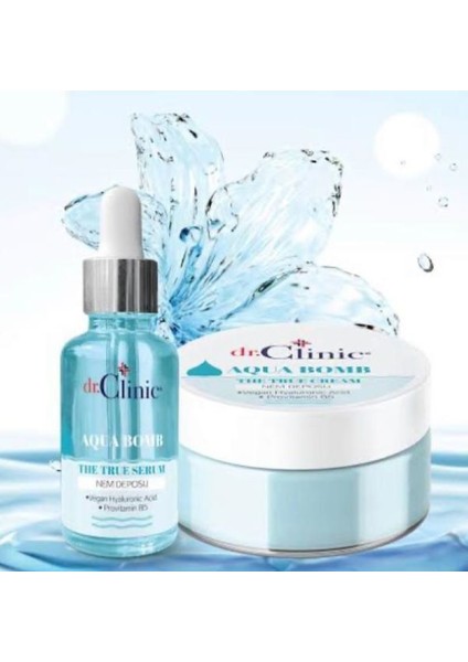 Aqua Nem Bombası Krem ve Serum Set