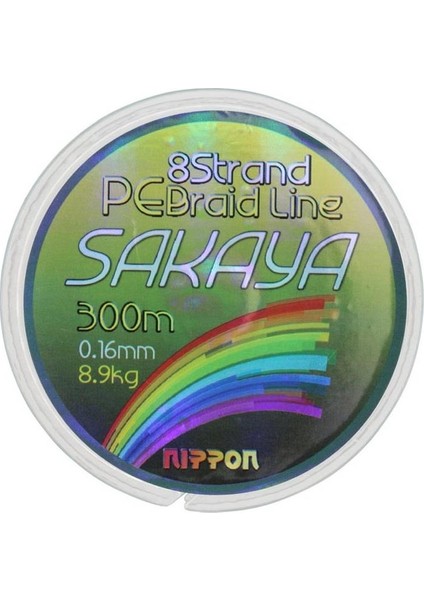 Sakaya 300 mt Ip Misina 8x Multi Color