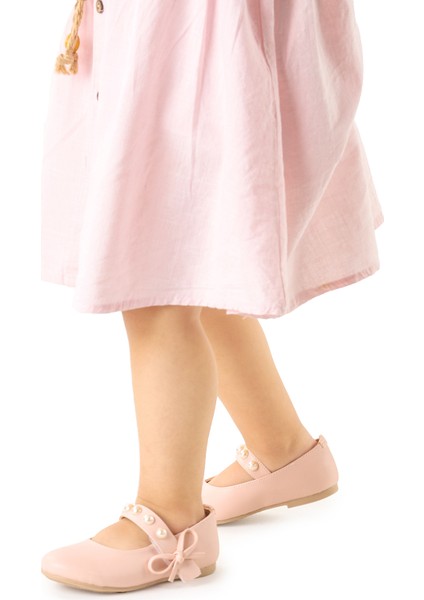 Bareti Cilt İncili Günlük Cırtlı Kız Çocuk Babet Ayakkabı fiyatları