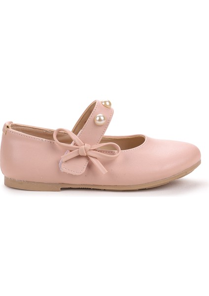 Bareti Cilt İncili Günlük Cırtlı Kız Çocuk Babet Ayakkabı indirimleri