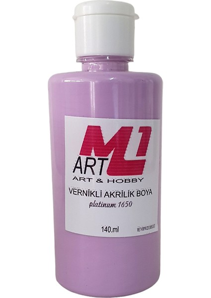 Vernikli Akrilik Boya 140 gr 12 Adet Renk Seçeneği