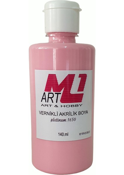 Vernikli Akrilik Boya 140 gr 12 Adet Renk Seçeneği