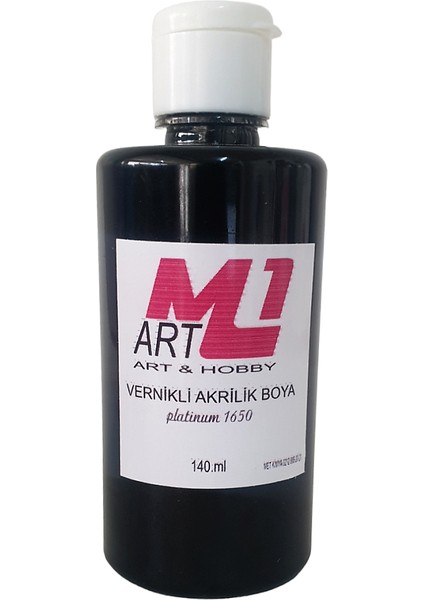 Vernikli Akrilik Boya 140 gr 12 Adet Renk Seçeneği