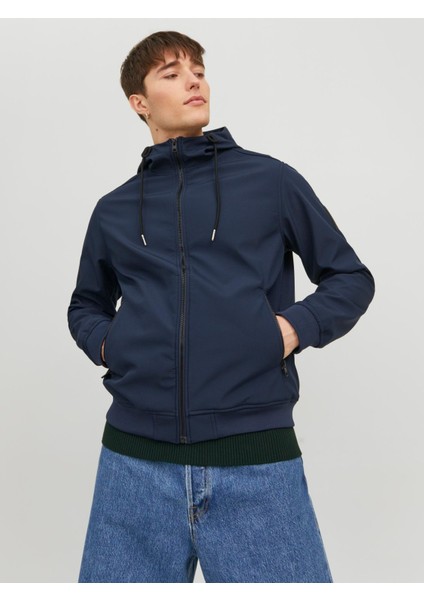 Jack & Jones Jjebasıc Softshell Kapüşonlu Ceket 12236300