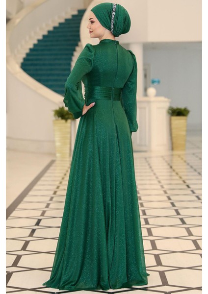 Kübra Tesettür Abiye Zümrüt fırsatları