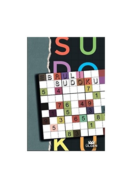 Ebruli Sudoku - Veli Karabudak