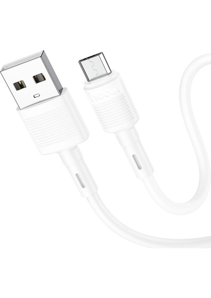 Mikro USB Kablo Hızlı Şarj Kablosu Android Samsung Xiaomi Huawei Şarj Kablosu Beyaz