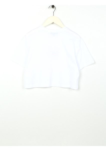 Baskılı Beyaz Kız Çocuk T-Shirt ROTA GIRL fiyatları