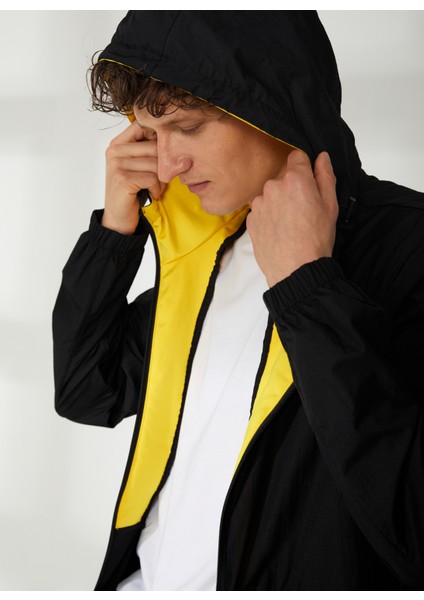 Siyah Erkek Rüzgarlık HENRY