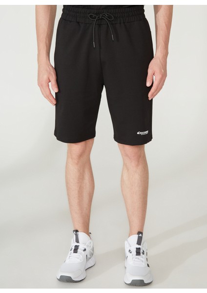 Standart Siyah Erkek Sweat Şort DESTI modelleri