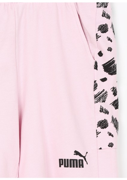 Lastikli Bel Normal Pembe Erkek Çocuk Şort 67334862 Ess+ Puma Mates Shorts Tr modelleri